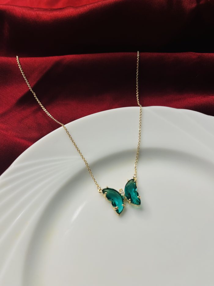Butterfly Pendant Clavic Neckpiece