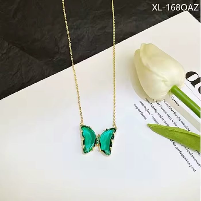 Butterfly Pendant Clavic Neckpiece - Image 3