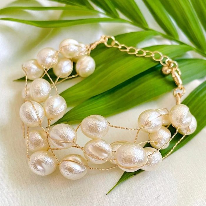 Multi Layered Pearl bracelet