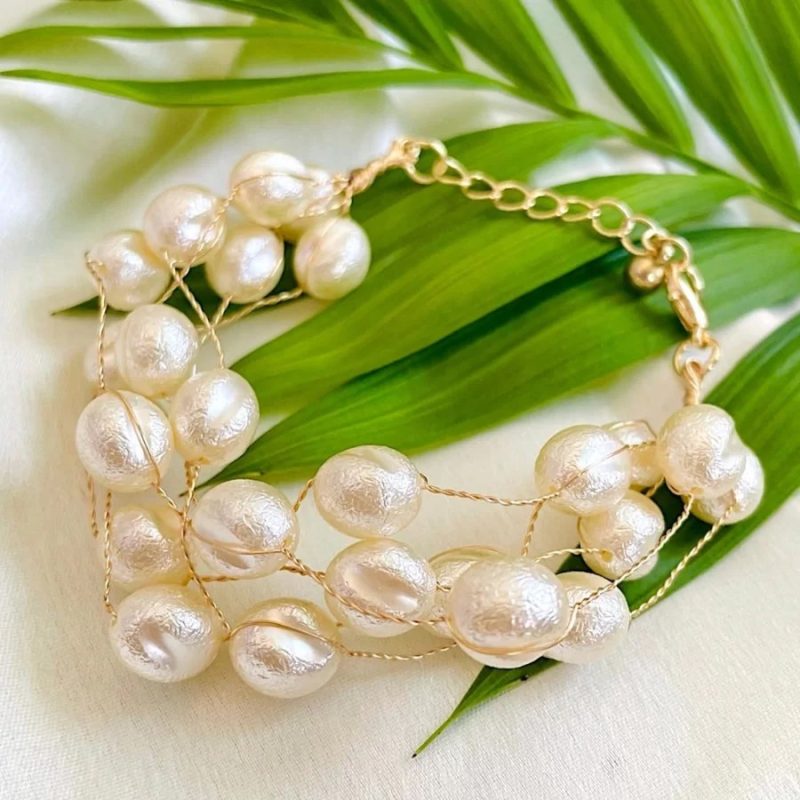 Multi Layered Pearl bracelet