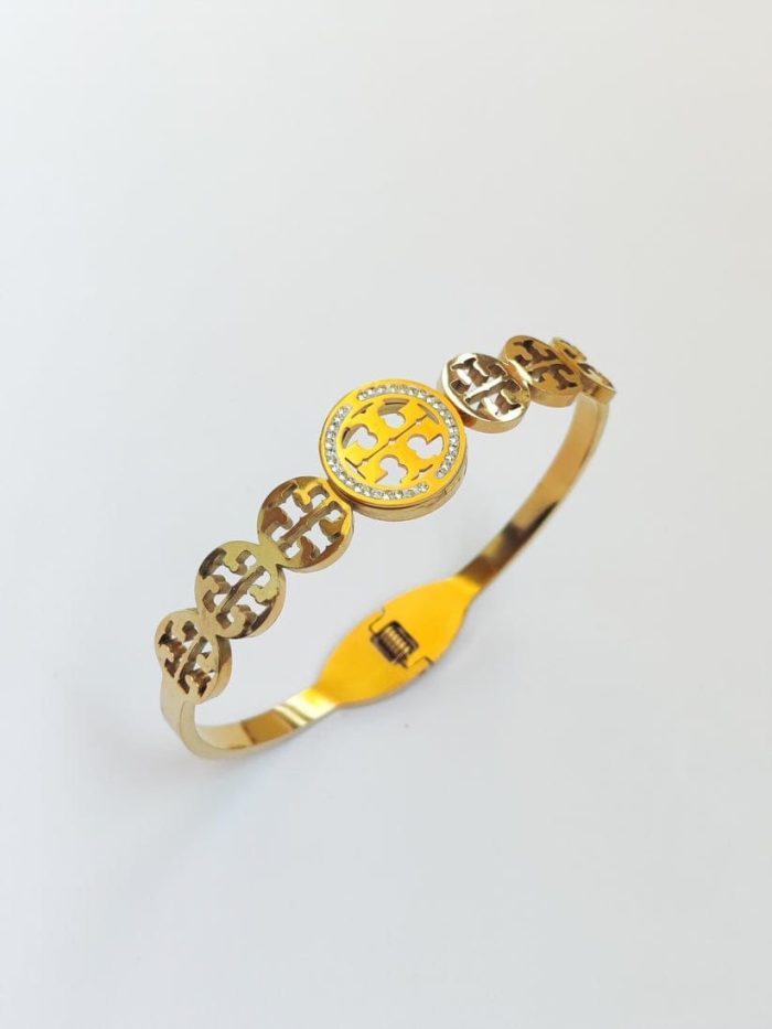 Elegant Tory Handcuff Bracelet - Image 2